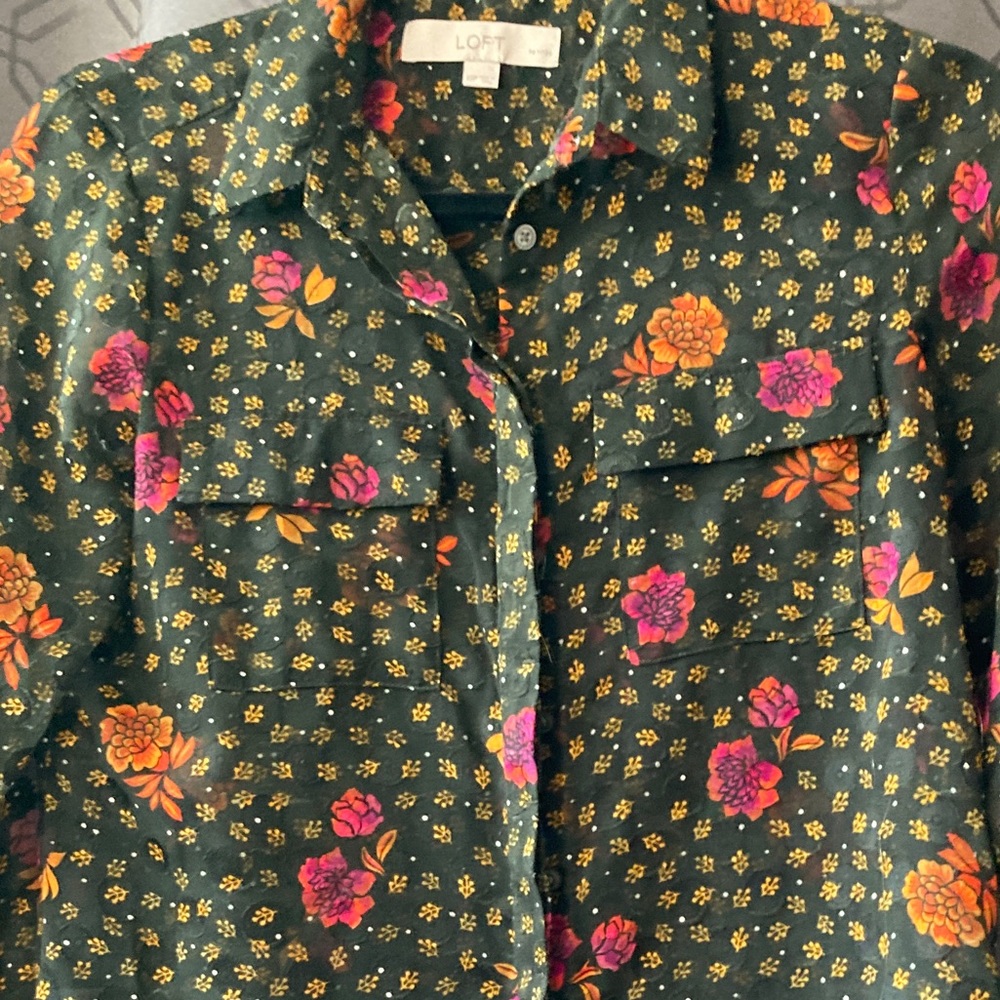 Loft blouse XS petite